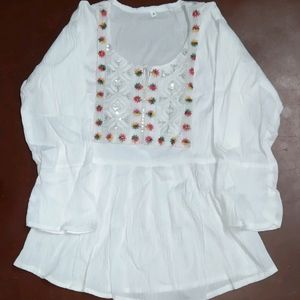 White Fancy Tops!!