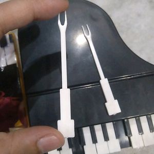 🎹 Piano Fruit Fork