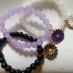 Combo Of 8- Four Bracelets And Fou Chains