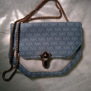 Blue&Golden Sling Bag