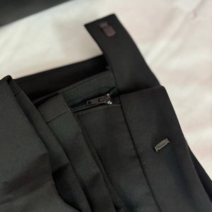 Zara Black Flared Trouser Pants🤍