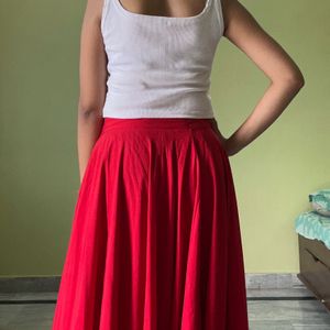 Skirt And Top Set