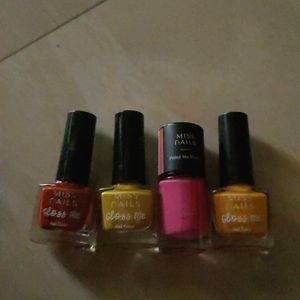 Nail Paint Kit Of 4