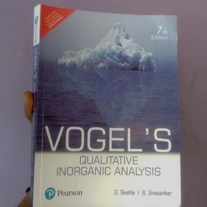 Vogel's Qualitative Inorganic Analysis