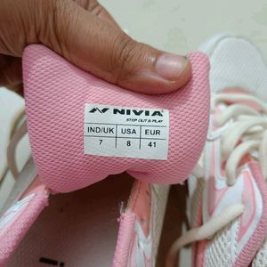 Sneakers White And Pink