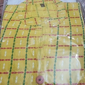 Straight Kurti ( Gold )