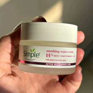 Simple Soothing Water Creme