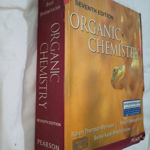 Organic Chemistry By Morrison, Boyd And Bhattachar