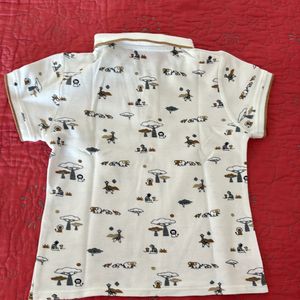 T-shirt With Jungle Print