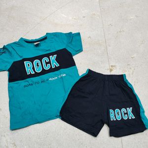 Tshirt Shorts Set