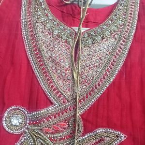 Neck Full Embroidered Kurta Set