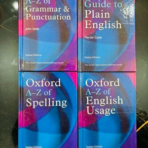 4 Oxford Books For English Course