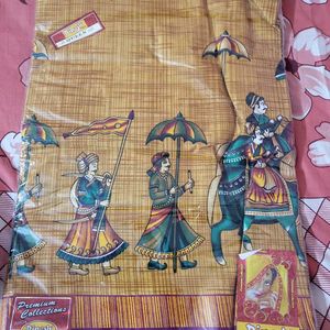 New Pure Cotton Saree