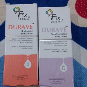 FIXDERMA DURAVE BRIGHTENING BODY LOTION