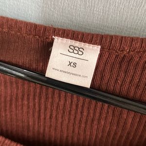 SSS cinnamon top