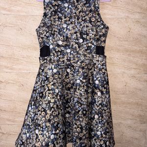 Flower Print Cute And Classy Dress