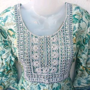 💚Womens Ethnic Wear Gown Or Dress Xxl💚