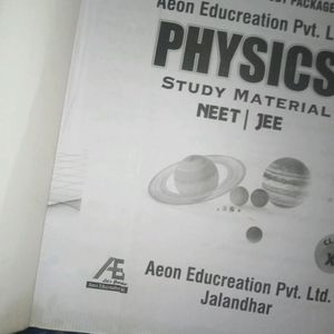 Jee/Neet Preparation Book For Physics