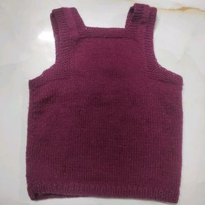 Handmade Half Sweater