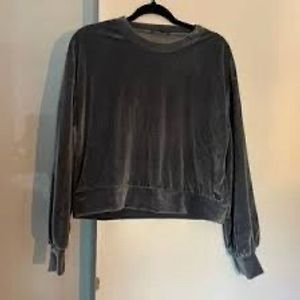 Zara Sweatshirt Velvet