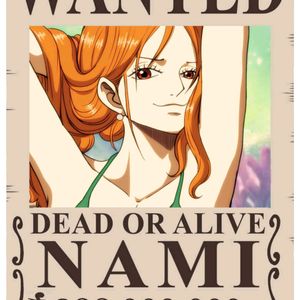 Pack Of 20 Wanted One Piece Anime Poster