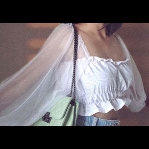 Pretty Balloon Sleeve Top