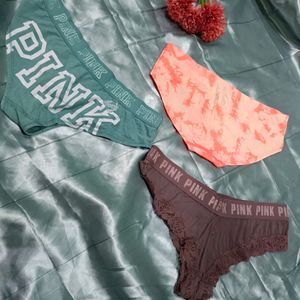 Combo Of Three Branded Victoria's Secret Penty