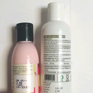 Plum Green Tea Toner& Creme Lotion Smoothe