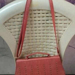 Light Red Sling Bag...