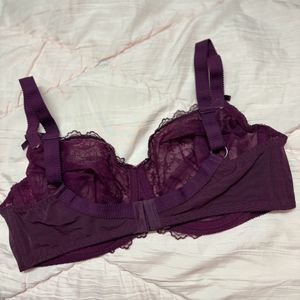 New Never Used Enamor Bra-Purple