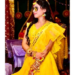 Haldi Ceremony Bridal Lehenga