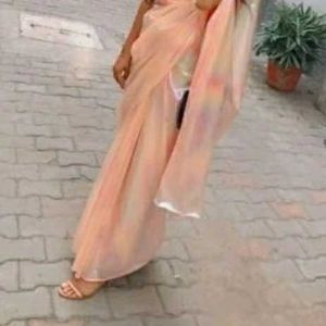 College Farewell Saree