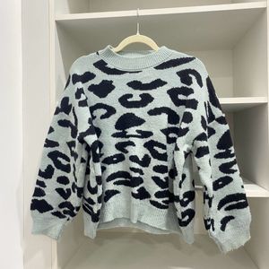 Women’s Animal Print Wool Blend