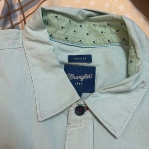 Wrangler Full Sleeve Smart Shirt