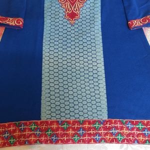 WOMEN WOOLEN A LINE KURTA