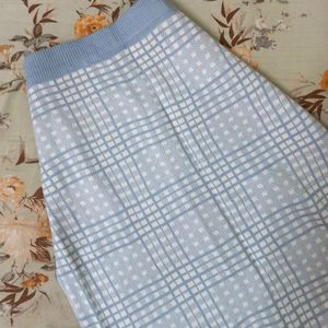 Powder Blue Pinteresty Korean Skirt