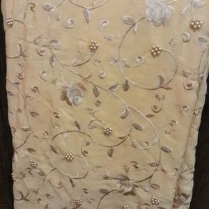 Yellowish Cream Color Fabric