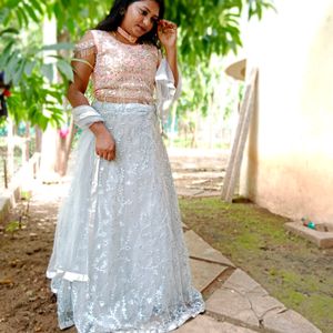 Heavy Diamond Work Bridal Lehenga