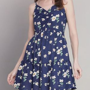 Myntra Navy Blue Dress