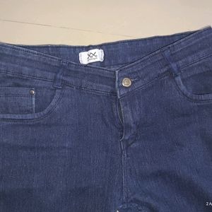 Dark Blue Denim Jeans