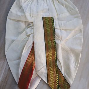 Off-white Full Set Dhoti For Baby Boy