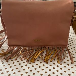 New Peach Vera Moda Sling + Hand Bag