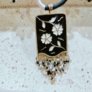 Floral Enamel Jewelry Set