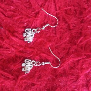 Oxidised Hand Made Earrings