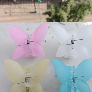 Set Of 4 Butterfly Claw Clips