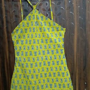 Yellow Shirt Kurta