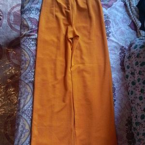 Mustard Yellow Trouser For women