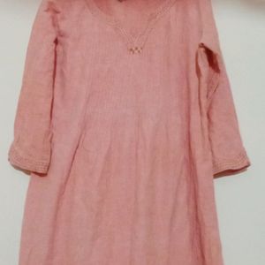 Branded Kurta Peach Colour 🌼