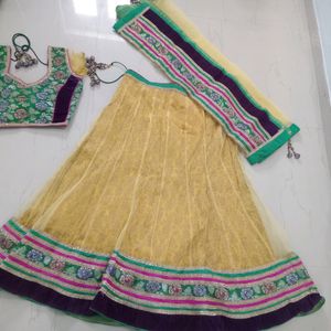 New Heavy Yellow Chaniya Choli