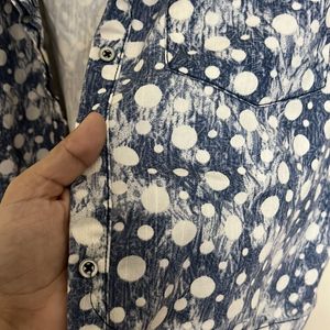 Blue Polkadot Jacket By Alia Bhatt